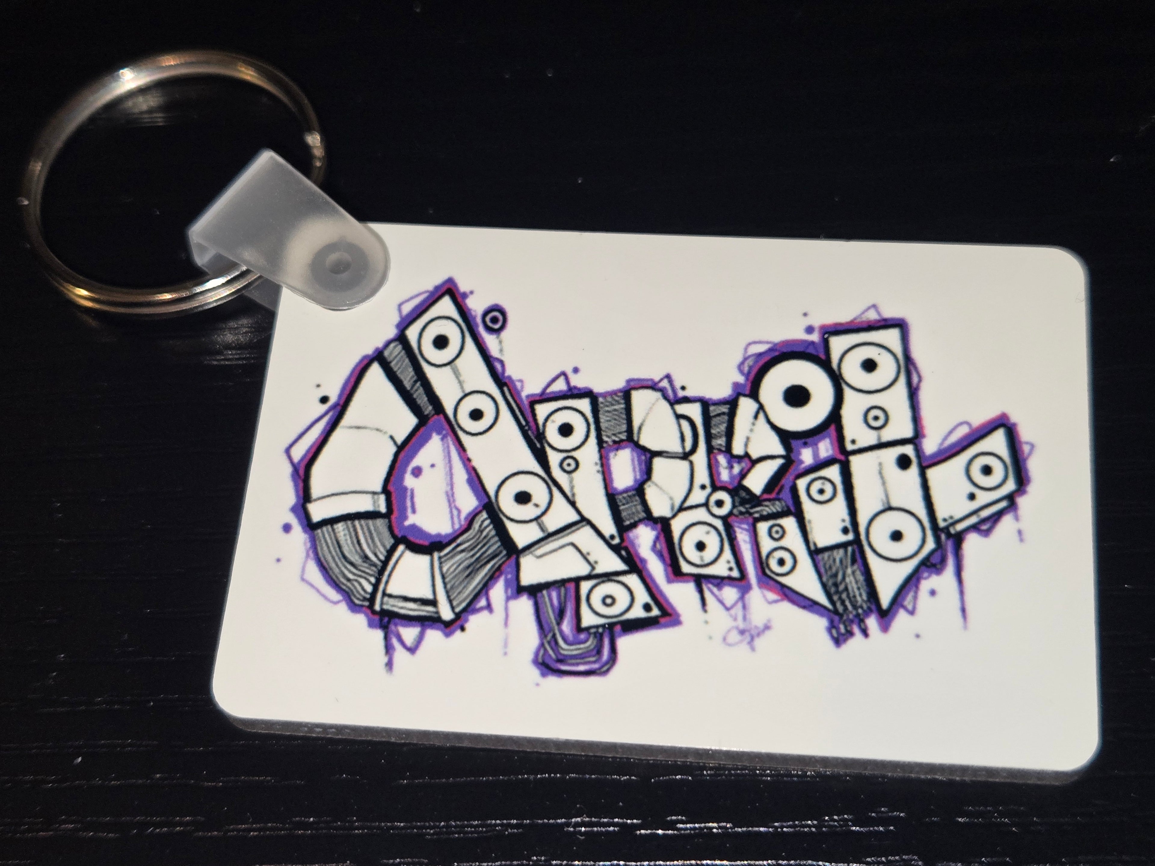 Audio 🔊April🔊 Key chain