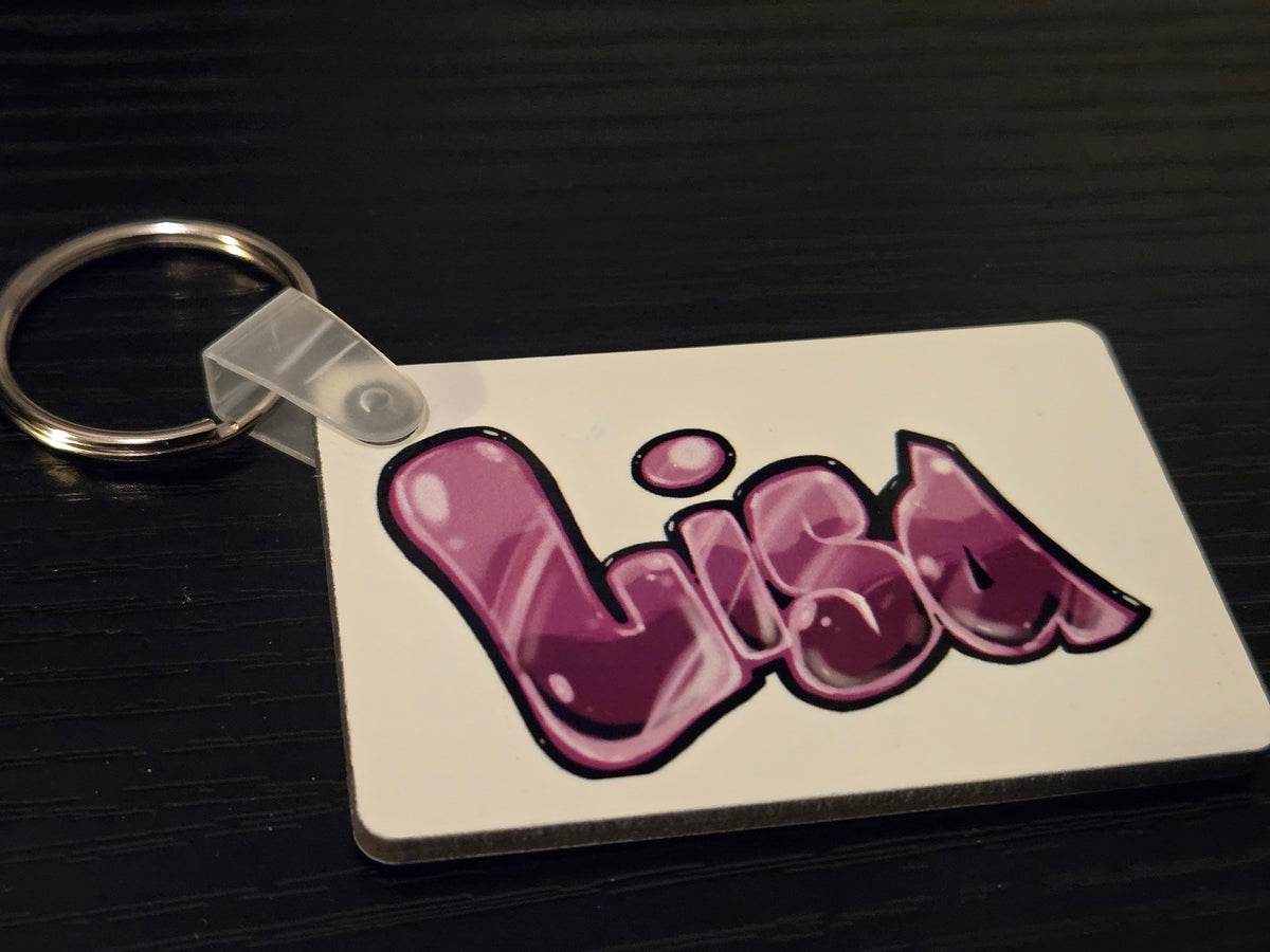 Crystal "Lisa" Keychain