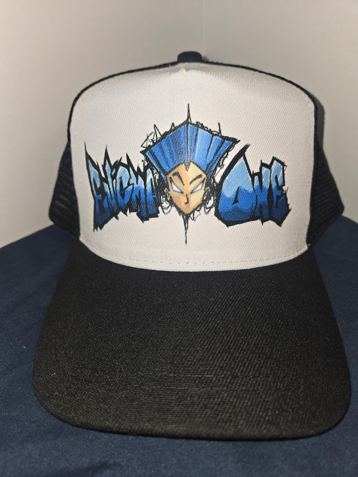 Enigma one gaming hard mesh trucker hat