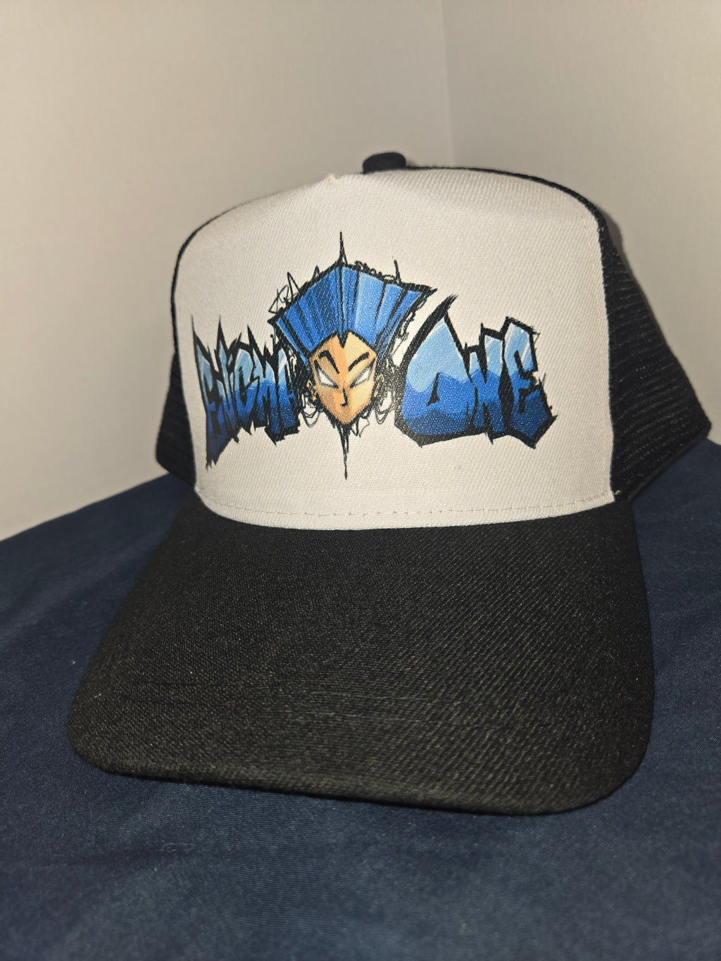 Enigma one gaming hard mesh trucker hat