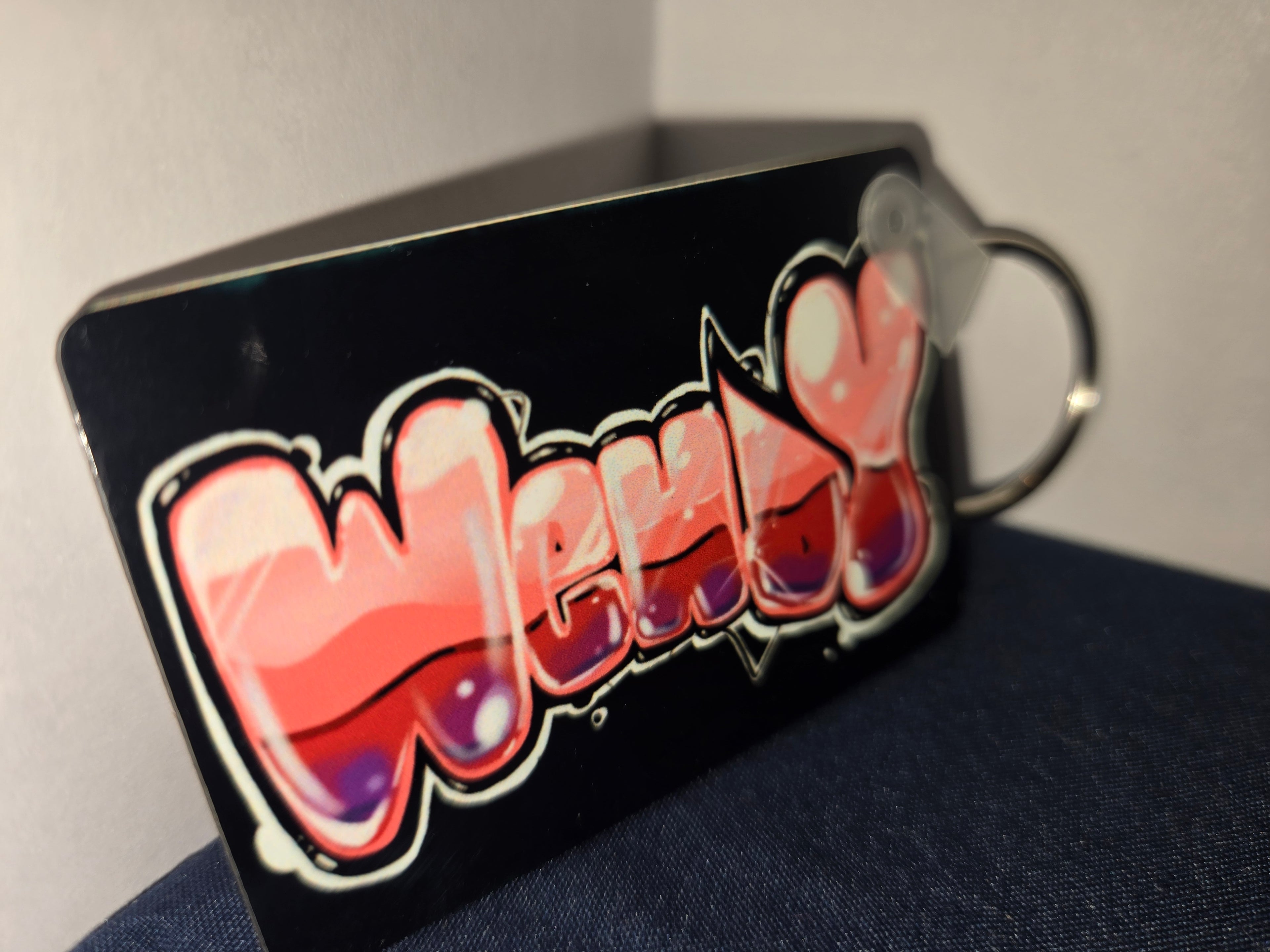 Crystal "Wendy" key chain