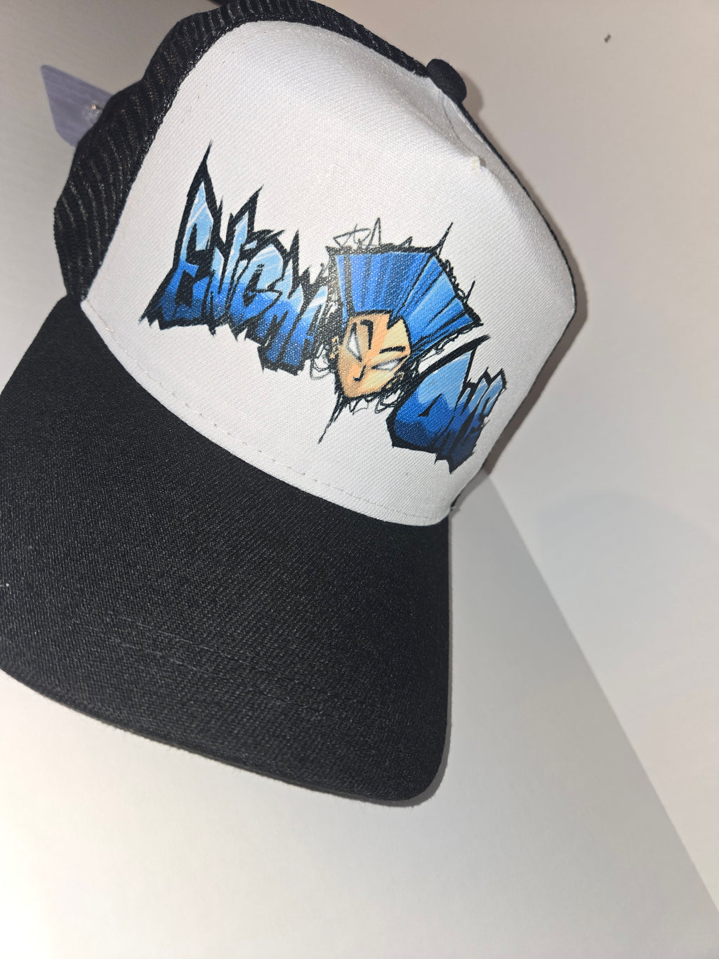 Enigma one gaming hard mesh trucker hat